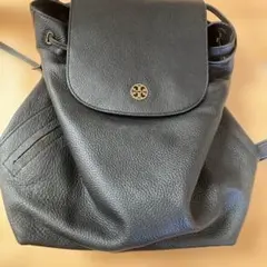 ブラックレザーリュック・バックパックのサムネイル