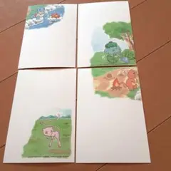 ポケモン イラスト はがきセット　4枚