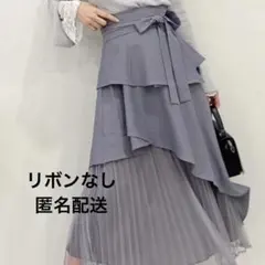 dazzlin アシメティアードプリーツスカート Mサイズ
