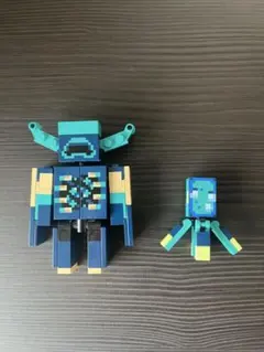 LEGO マインクラフトキャラクターセット ウォーデン ヒカリイカ