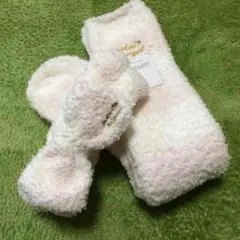 新品 ジェラートピケ ソックス、ヘアバンド