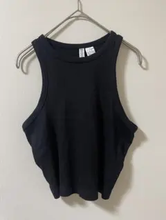 24時間以内発送　H&M DIVIDED 黒 タンクトップ Mサイズ　1-98