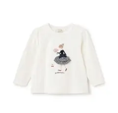 新品タグ付き　プティマイン　ロンT