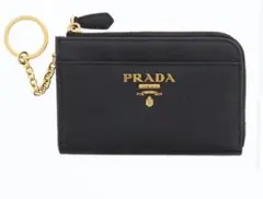 美品 プラダ レザー ブラック ケース キーリング サフィアーノ RFID PRADA/プラダ_Women通販 | サフィアーノトライアングル キー