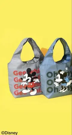 スタンダードプロダクツ ディズニーコラボ 保温保冷 エコバッグ ミッキー ミニー