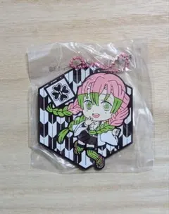 「鬼滅の刃」（甘露寺蜜璃）ラバーコースター　キーホルダー