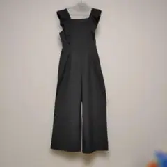 GRL　バッグリボン付きショルダーフリル　オールインワン