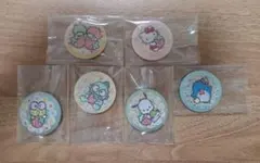 サンリオ 刺繍缶バッチ 6個セット