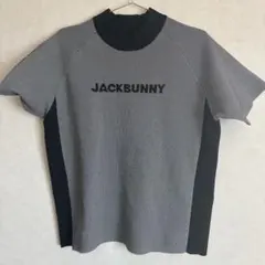 JACKBUNNY ストライプシャツ グレーと黒