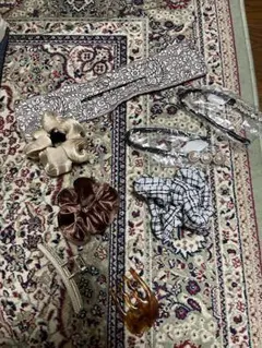 ヘアアクセサリーまとめ売り8点セット