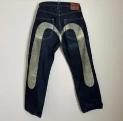 超激レア EVISU エヴィス ジーンズ 34㌅ 大黒 - メルカリ