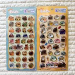 新作！PUI PUI モルカー チェリジェムステッカー 2枚セット