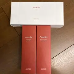 オレリー　フェイスウォッシュ & オイルインクレンジングウォーター　コットン付き