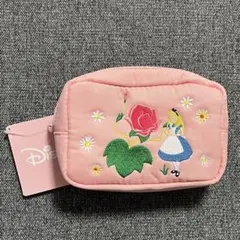 ディズニーキャラクター 刺繍ポーチ 不思議の国のアリス