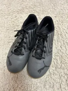 Puma サッカーシューズ グレー　22cm 美品　数回使用