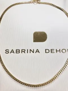 【SABRINA DEHOFF】ゴールドカラーキヘイネックレス