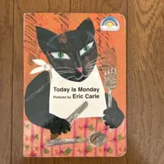 【英語絵本】Today Is Monday ボードブック　Eric Carle
