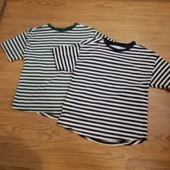 ZARA ボーダー柄 Tシャツ 2枚セット 140cm
