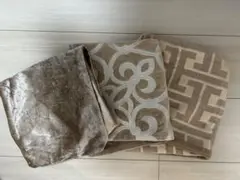Francfranc フランフラン⭐︎ベージュ系クッションカバー3個