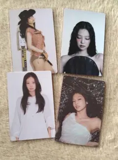 BLACKPINK トレカ ジェニ　JENNIE　4枚