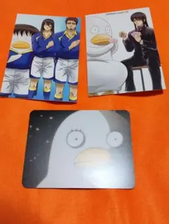 桂小太郎　銀魂　イラストカード　特典　エリザベス　3枚セット
