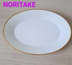 ノリタケ　オバール金縁大皿