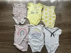 ロンパースセット 6点