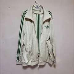 オ*ン様 adidas トラックジャケット クリーム 6XL&4XL セットアッ
