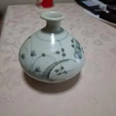 九谷焼 中島珠光作 色絵布袋の図 花瓶 - メルカリ