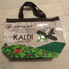 KALDI トートバッグ 飛行機