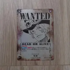 ワンピースカード　サボ　手配書　SP　パラレル　受け継がれる意思