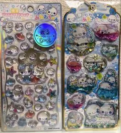 ⭐︎正規品⭐︎ウォーターシール　ジュエルプチドロップ　ぷくぷくあわわちゃん２枚セット