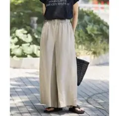 リネンタックキュロット