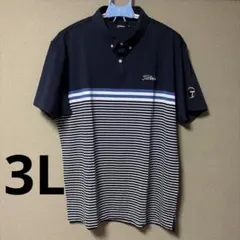 木梨サイクル ゴルフウェア トップス ハーフジップ モックネック L