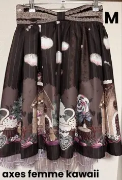 axes femme kawaii スイーツベア　スカート【希少】