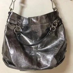 COACH 2way レザーショルダーバッグ