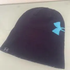 UNDER ARMOUR ニット帽 ネイビー/ブルー
