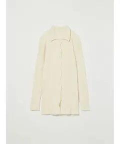 Eaphi RANDOM WAVE KNIT SHIRT アイボリー