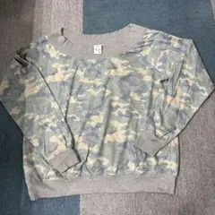 American Rag 迷彩柄 トレーナー273