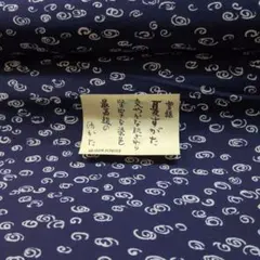 浴衣反物＊別織生地　夏すがた＊ハンドメイド