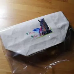 新品　リバティアイランド トートバッグ　競馬