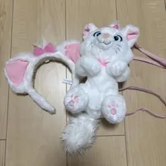 ディズニー マリーちゃん　カチューシャ　ショルダーバッグ　セット