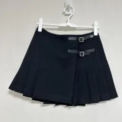 バーバリーブルーレーベル　ヒダ巻きスカート レア❤︎Burberry バーバリー ブルーレーベル❤︎巻きスカート❤︎春夏