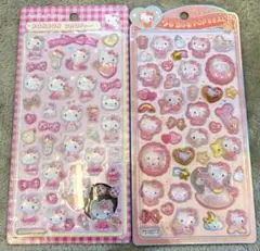 正規品⭐︎ハローキティシール⭐︎ボンボンドロップシール⭐︎うるちゅる⭐︎2枚セット