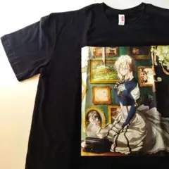【新品】L～XL　黒　Tシャツ　ヴァイオレット・エヴァーガーデン