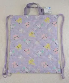 ポケモン ナップサック　(ピカチュウ　プリン　二ーフィア　ポニータ)新品