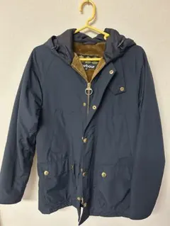 Barbour フード付きビデイルsl 36インチ ネイビー