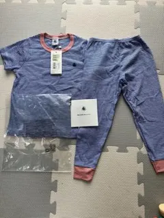 PETIT BATEAU プチバトー 半袖長ズボン パジャマ 3ans/95cmのサムネイル