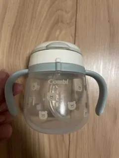 Combi コンビ　ラクマグ　ストローコップ　ベビー　離乳食　クマ