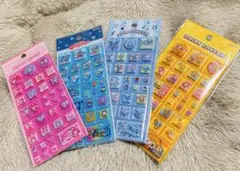 ナルミヤキャラクターズ　タイルシール　4種セット　メゾピアノ　エンジェルブルー